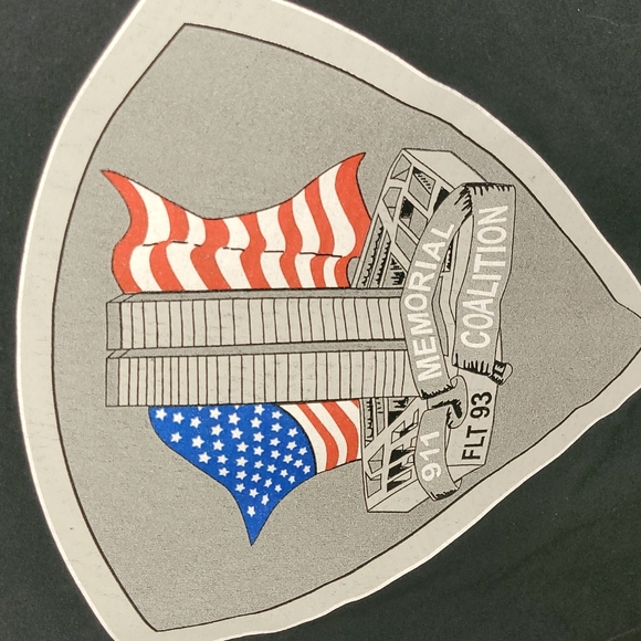 Made in USA T shirt. 911 Memorial Ride. Never forget. Size medium - Picture 6 of 6